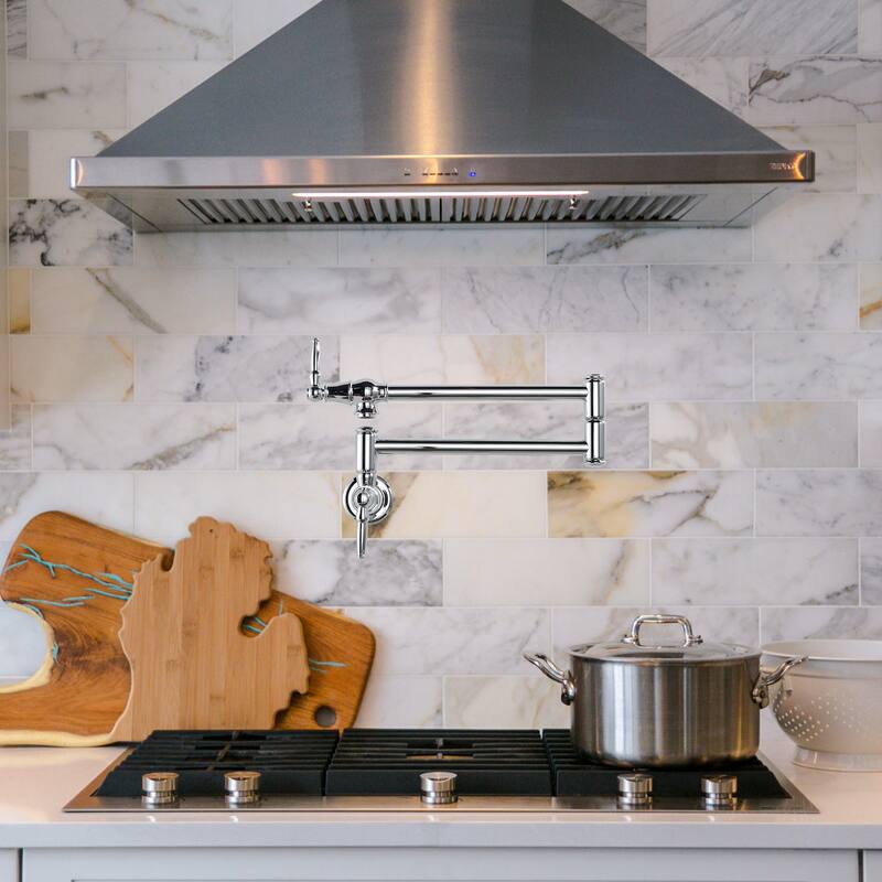 WOWOW Modern Retro Folding Filled Faucet