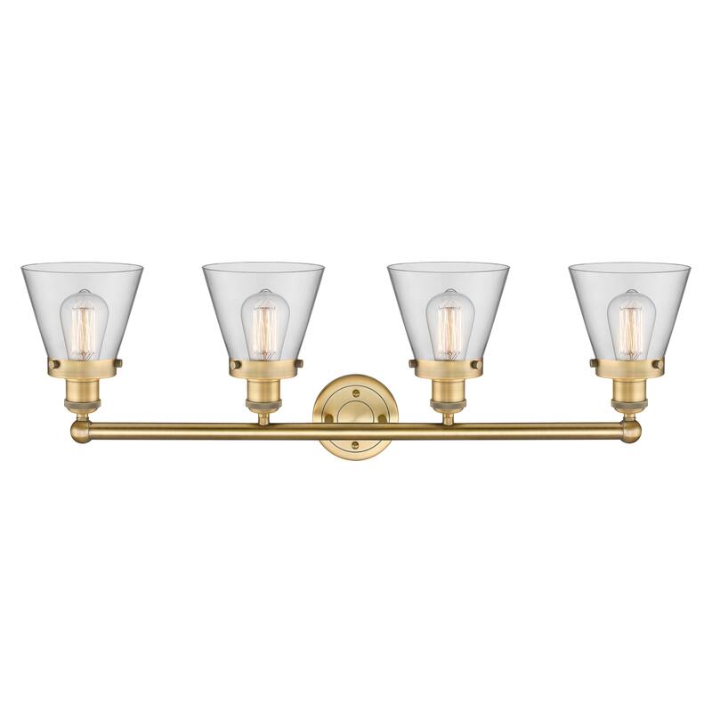 Innovations Lighting Cone - 4 Light 34" Bath Vanity Light