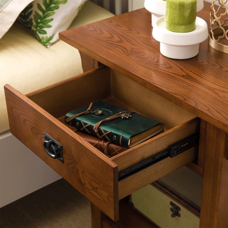 Leick Home Mission Impeccable End Table with Drawer