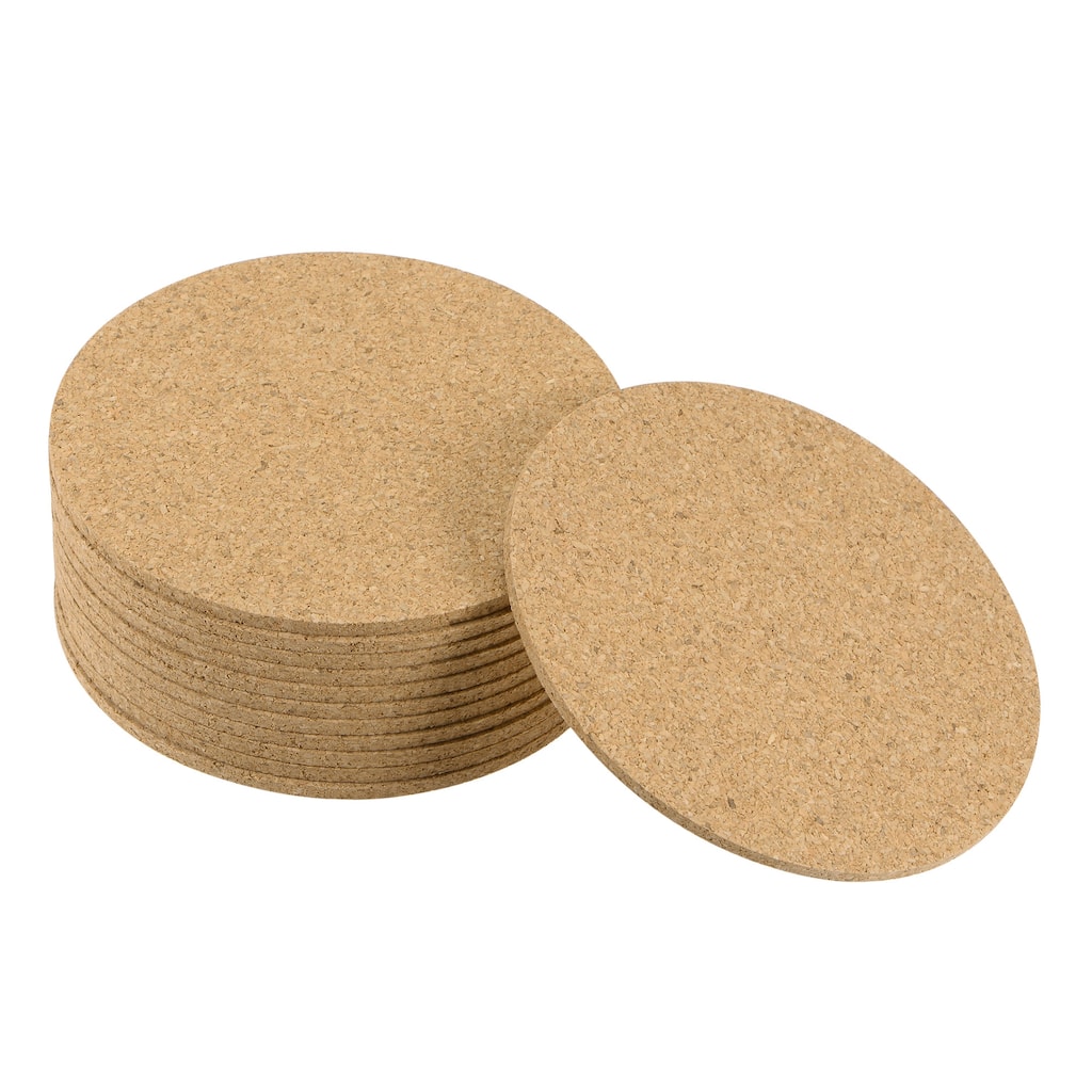 Cork Coasters Wooden Trivet Drinks Mats for Home Bar
