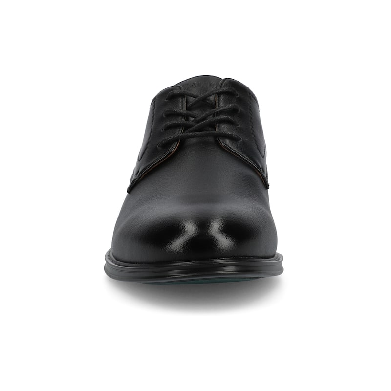 Vance Mens Barclay Medium and Wide Width Plain Toe Oxford Dress Shoe - Medium - Black - 9.5