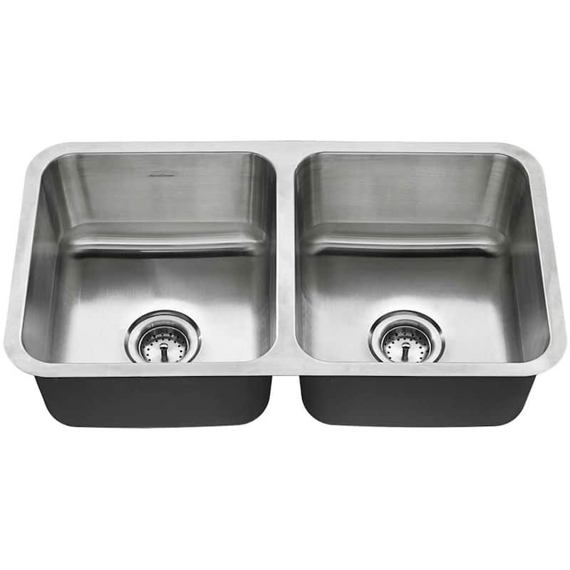 American Standard American Standard 32" Double Basin Stainless Steel - Stainless Steel