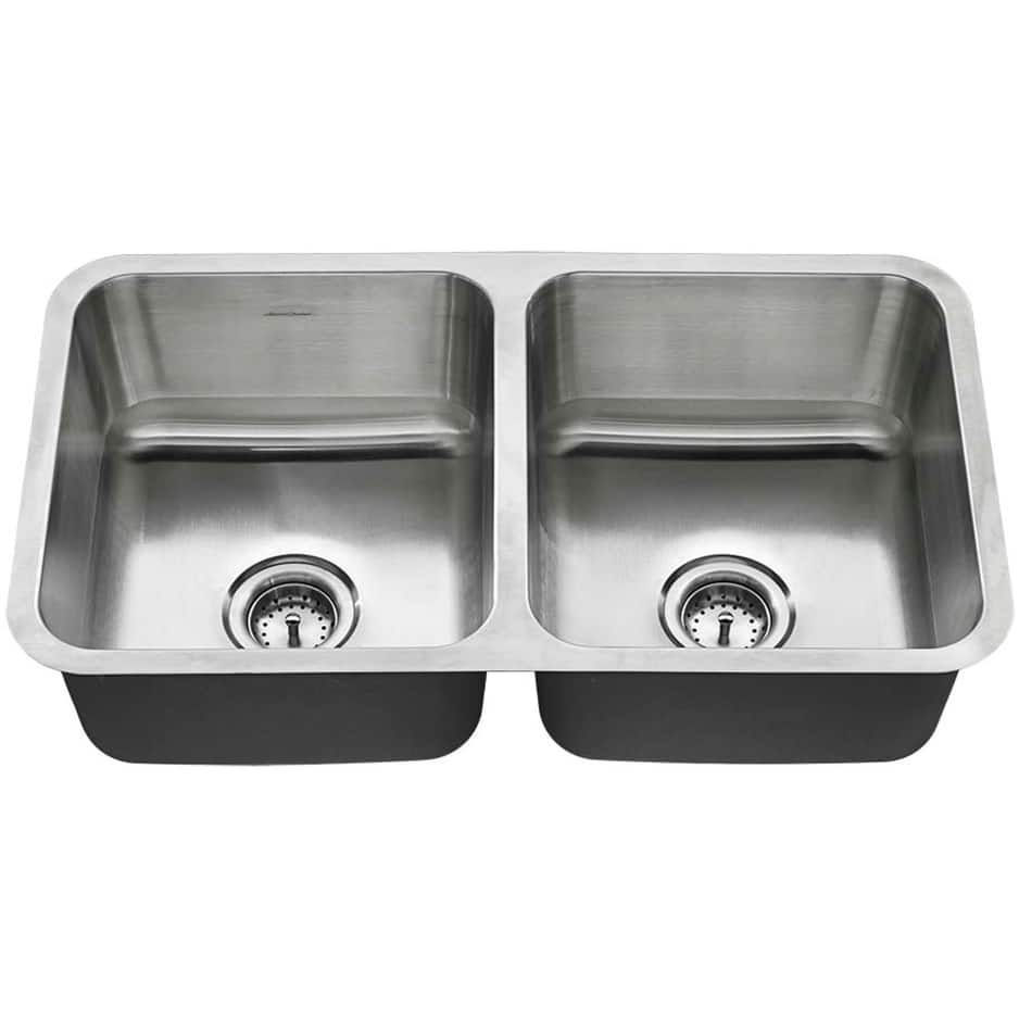 American Standard American Standard 32" Double Basin Stainless Steel