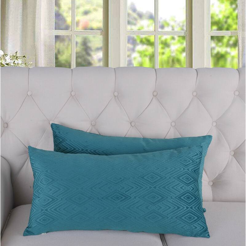 Tonopah Ikat Velvet Throw Pillow Cover Set, NO INSERT