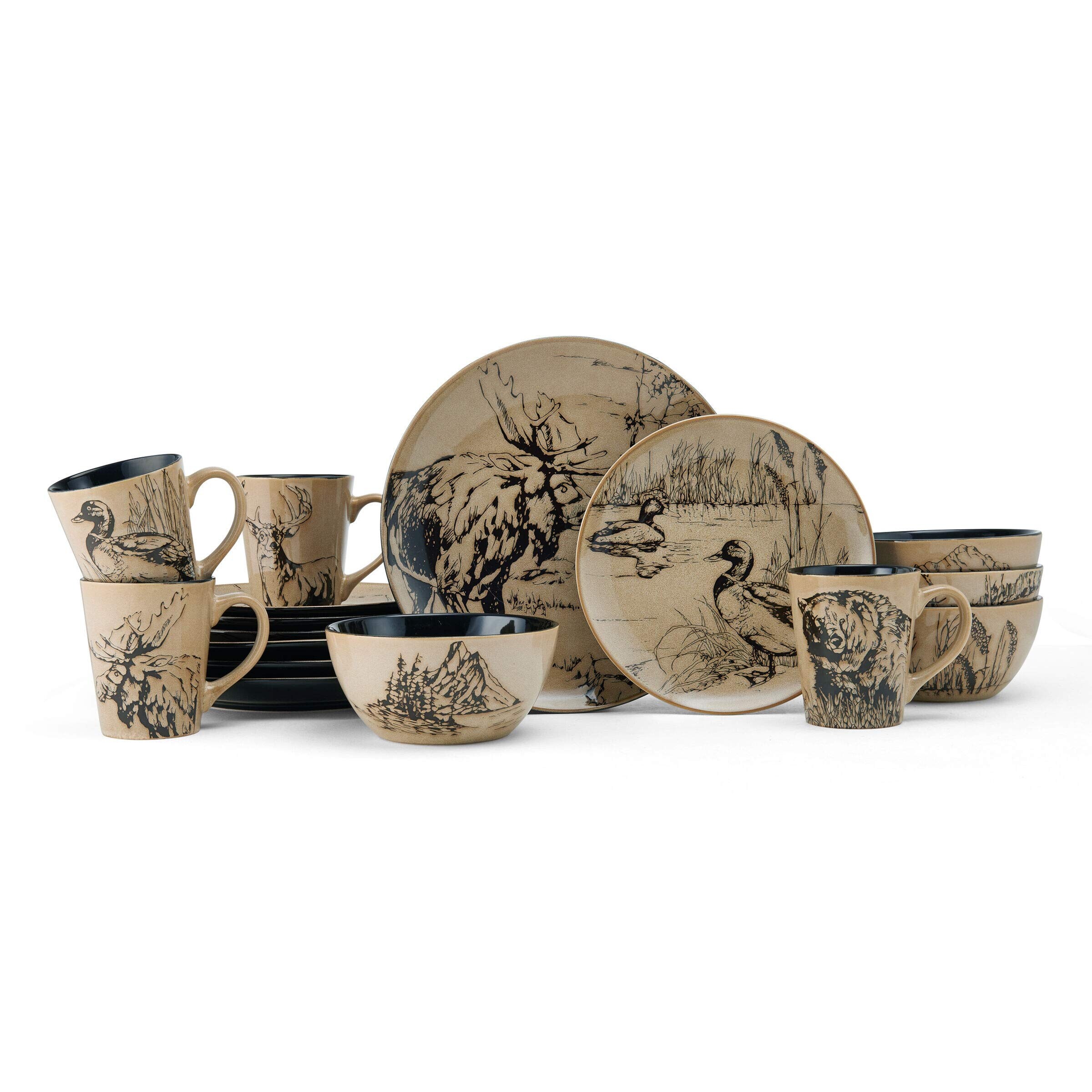 Animal print dinnerware sets top