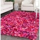 preview thumbnail 115 of 175, SAFAVIEH Handmade Rio Shag Chihoko 3.5-inch Extra Thick Decorative Rug