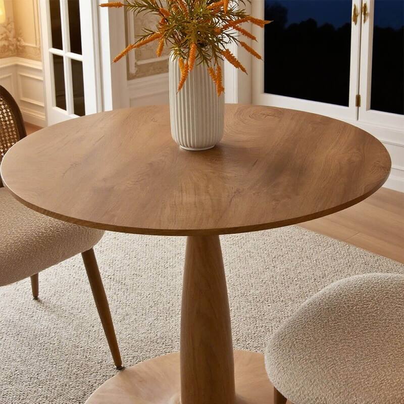 Round Pedestal Dining Table