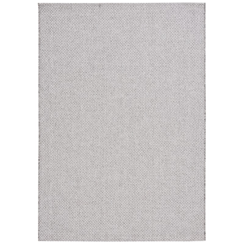 SAFAVIEH Sisal All Weather Tishie Indoor/Outdoor Waterproof Patio Backyard - 5' 3" x 7' 6" - Grey