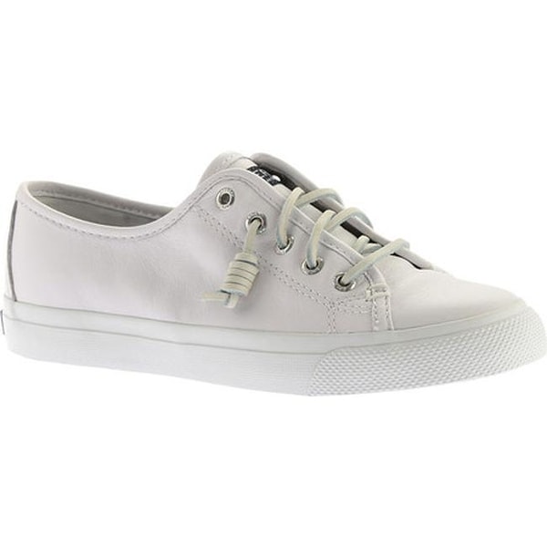 sperry women's seacoast leather sneakers