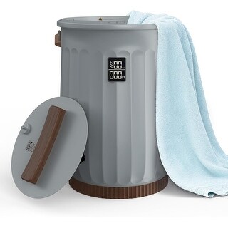 Towel Warmer for Bathroom, 20L Towel Heater with 4 Time Settings & Auto-Off, Fast Heating Blanket Warmer