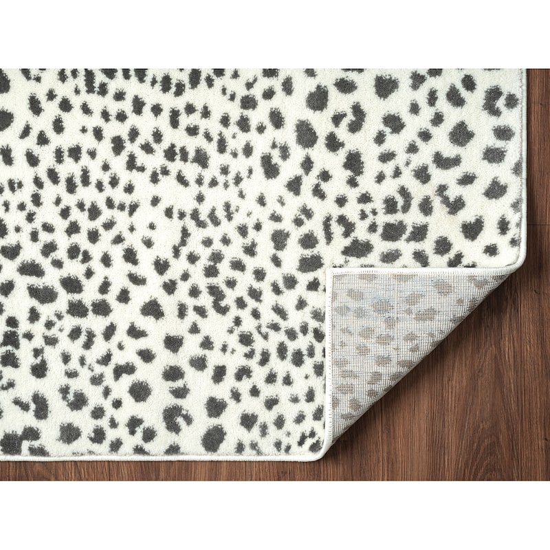 Abani Rugs Arto Contemporary Cheetah Print Area Rug