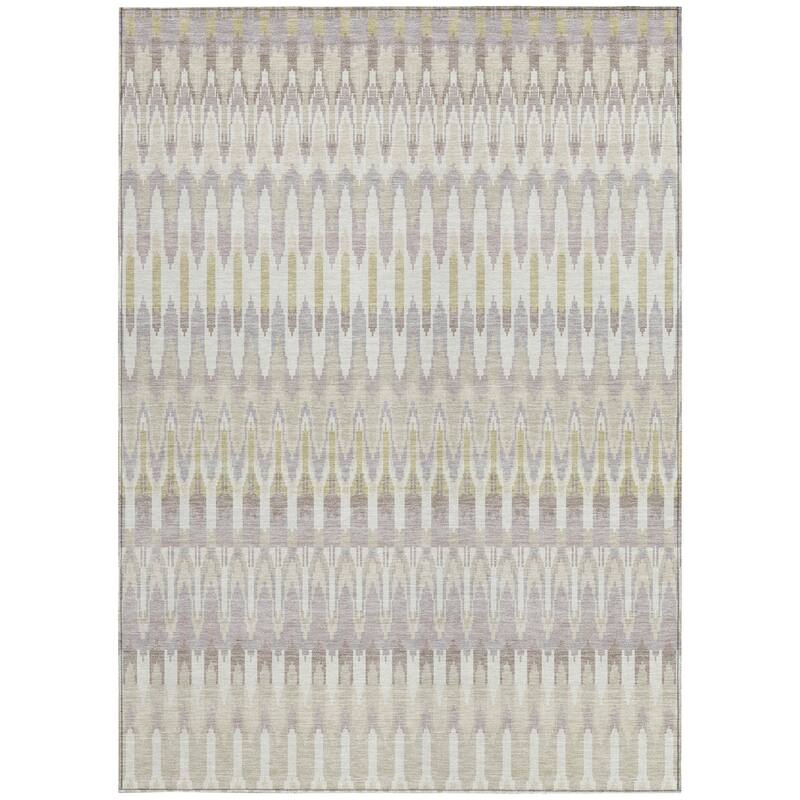 HomeRoots Southwestern Transitional Rectangle Outdoor Rug