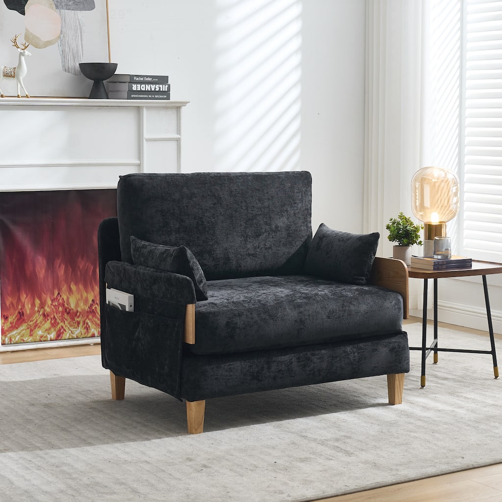 Versatile Convertible Sofa Bed with Extra Pillows for Compact Spaces
