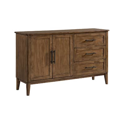 Koloa 60" 3-Drawer Server, Honey