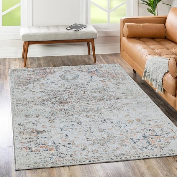 The Rug Collective Gabriella Machine Washable Area Rug Bed Bath