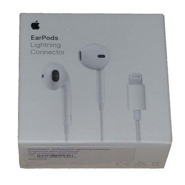 apple earpods with lightning connector overstock apple earpods with lightning connector overstock