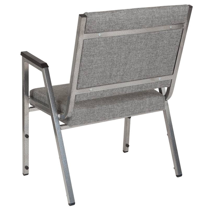4 PK 1500 lb. Rated Antimicrobial Bariatric Reception Arm Chair