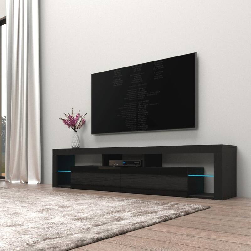 Milano 200 Wall Mounted Floating 79-inch TV Stand