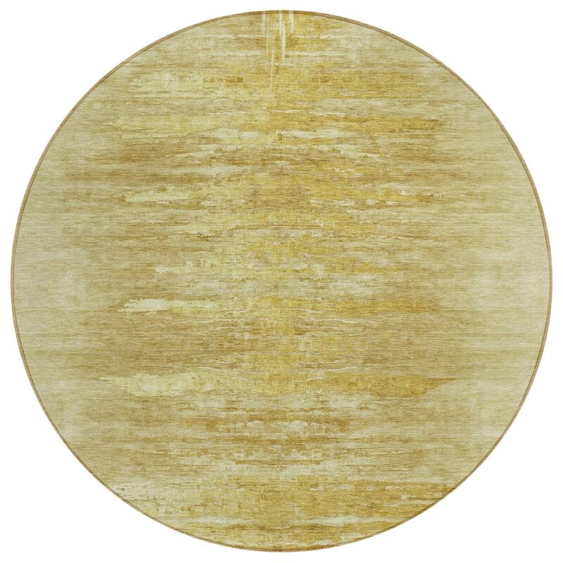Machine Washable Indoor/ Outdoor Chantille Solid Ombre Rug