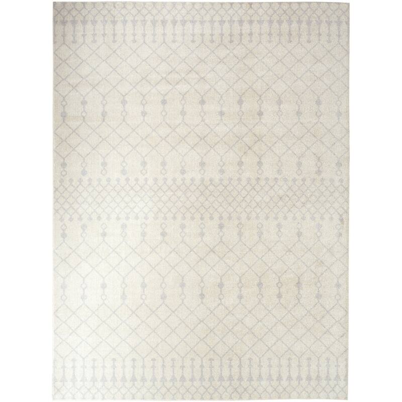 HomeRoots Moroccan Bohemian Rectangle Area Rug - 72.00 in. x 48.00 in. x 0.25 in.