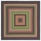 preview thumbnail 41 of 68, SAFAVIEH Handmade Braided Katharyn Country Rug 3' Square - Brown/Green
