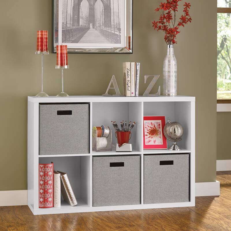 ClosetMaid Decorative Storage 6-Cube Organizer