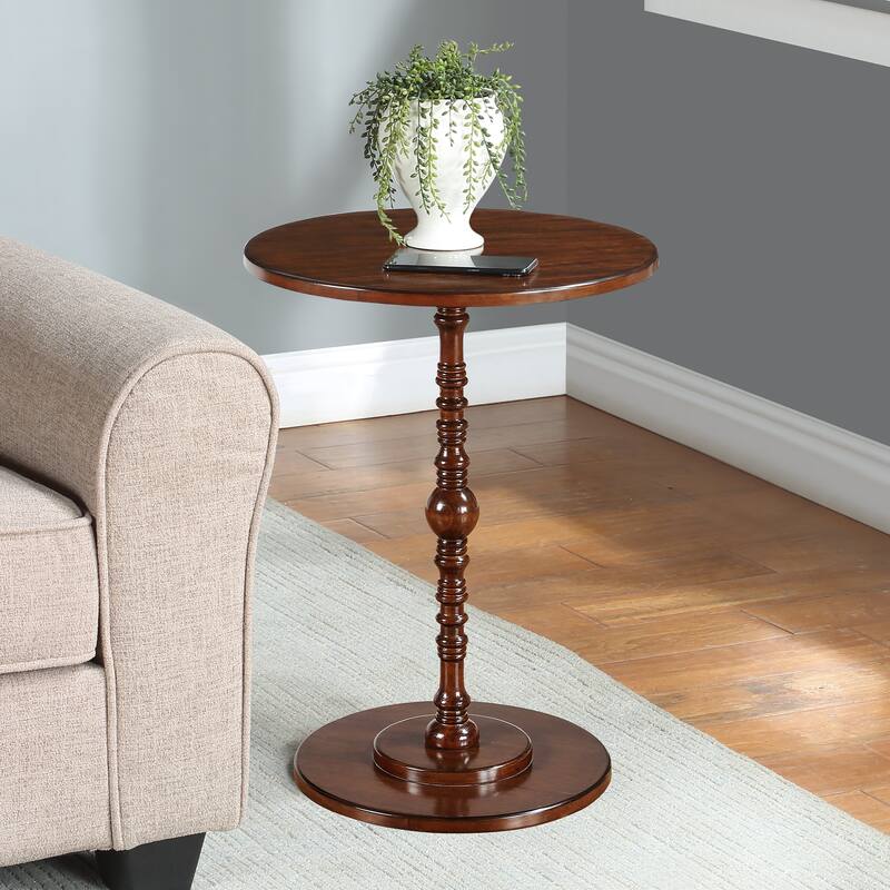Convenience Concepts Classic Accents Sanibel Beach Spindle Table - Espresso