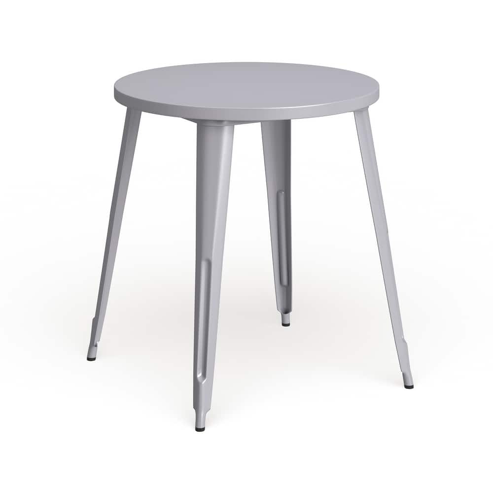 30'' Round Metal Indoor-Outdoor Table - 30"W x 30"D x 29.5"H