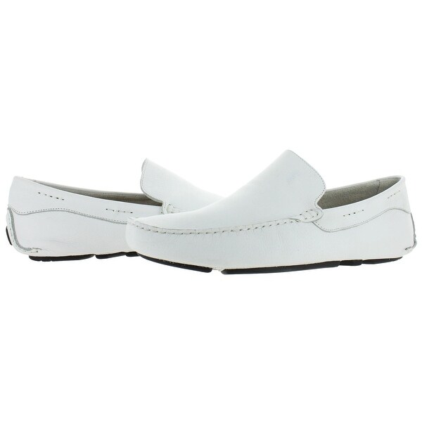 Giorgio brutini white loafers clearance