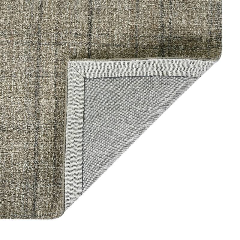 HomeRoots Plaid Transitional Rectangle Area Rug