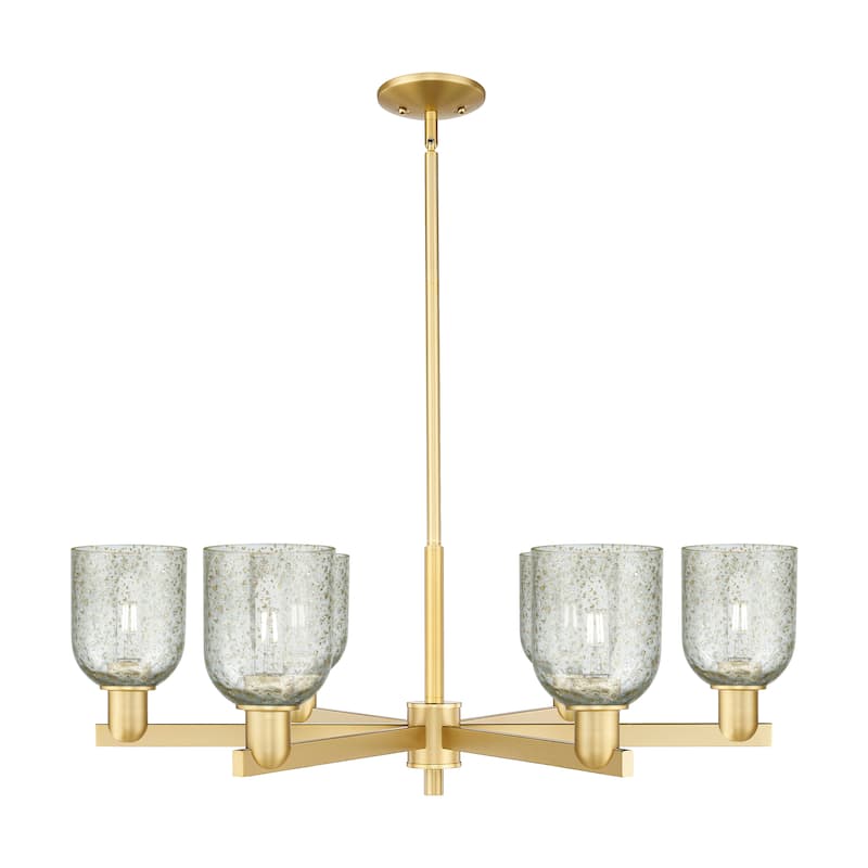 Innovations Lighting Endless Possibilities Arcadia - Caledonia - 6 Light 35" Stem Hung Chandelier - Satin Gold