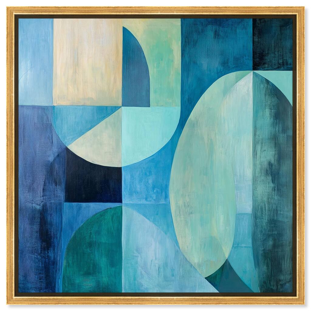 Color Blocks II Canvas by Art Remedy