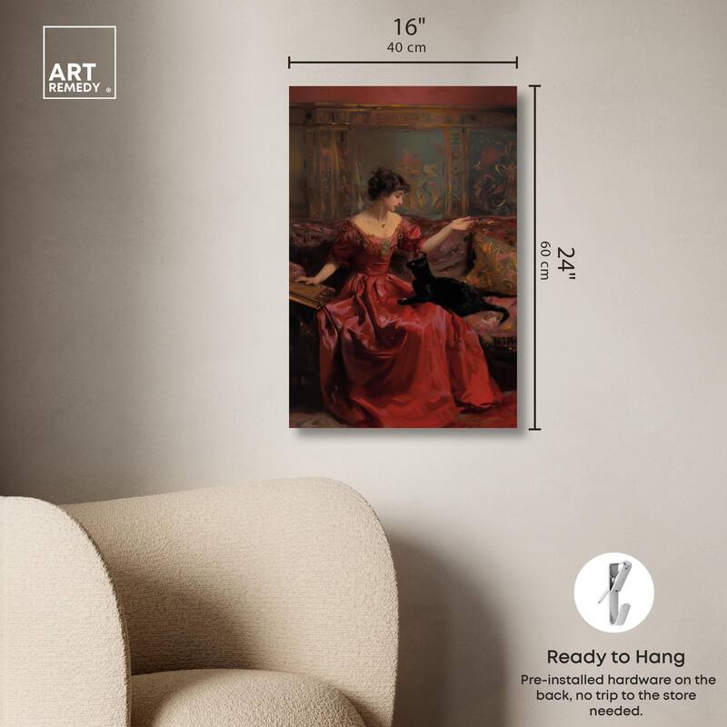 Tell a Story Canvas by Art Remedy, Gallery Wrapped