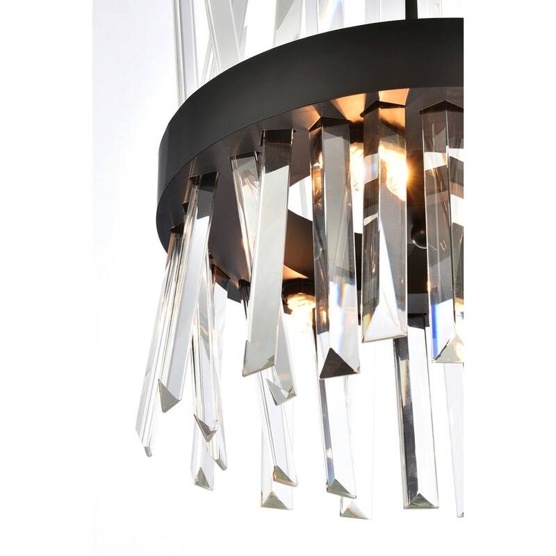 Indigo Home 12 inch crystal round pendant light