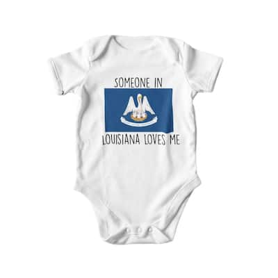 Louisiana - Baby Boy Girl Clothes Infant Bodysuit Funny Cute Newborn