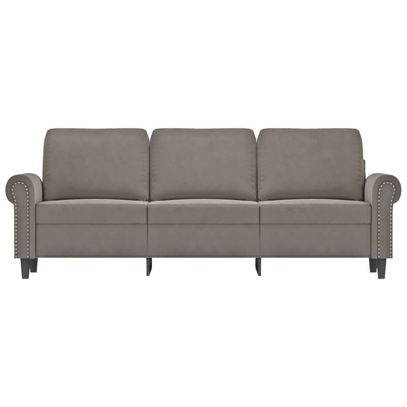vidaXL Sofa Chair Living Room Accent Upholstered Chair with Armrest Velvet