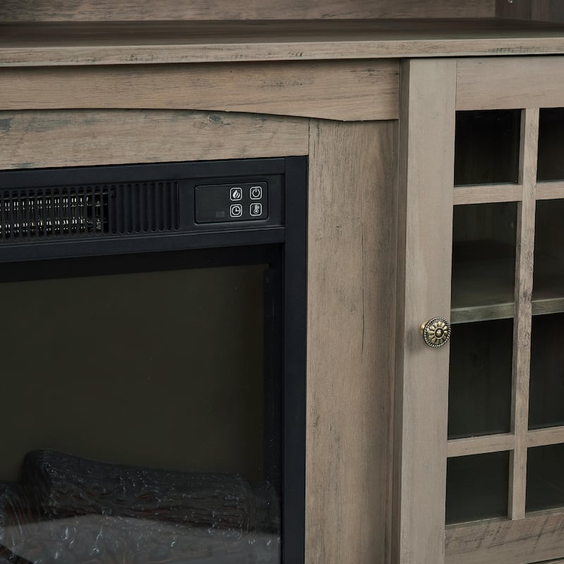 58" Fireplace TV Stand for 65" TVs