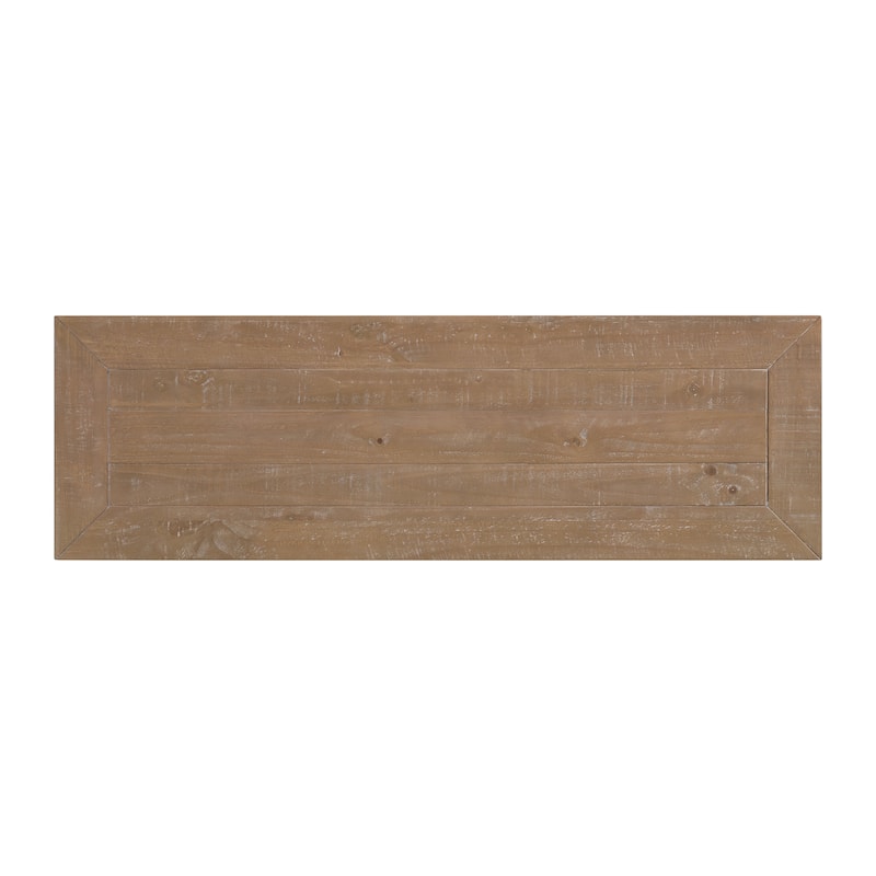 The Gray Barn Downington Solid Wood 2-Drawer Sofa Console Table
