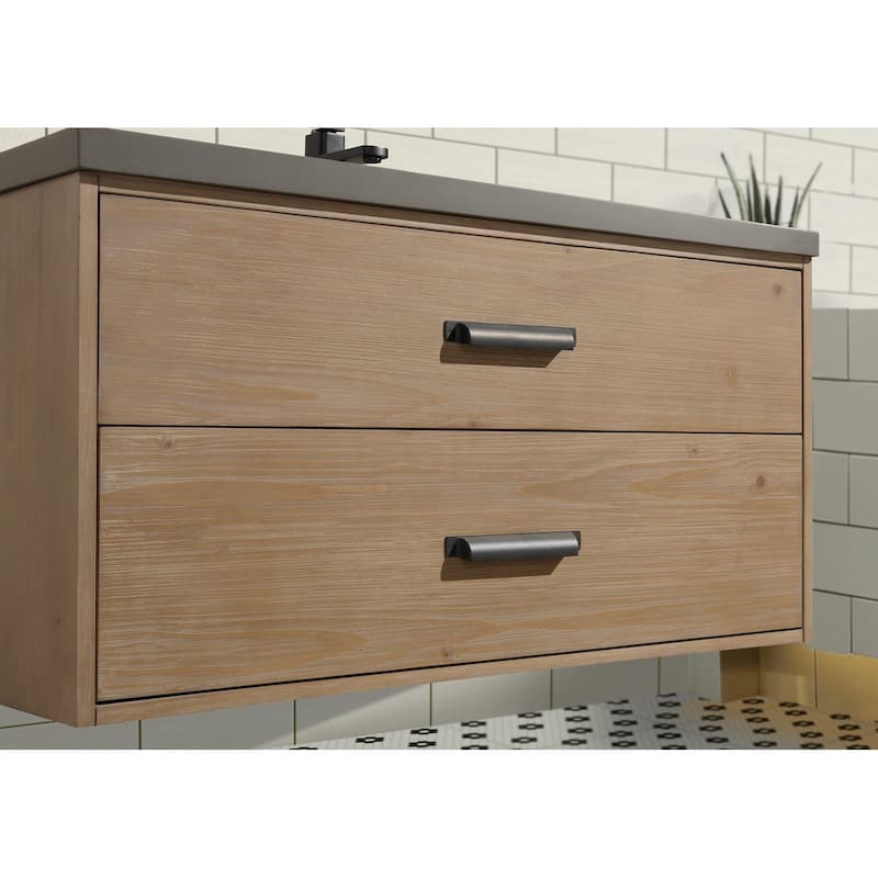 Ari Bath Kane 42" Bathroom Vanity Weathered Fir