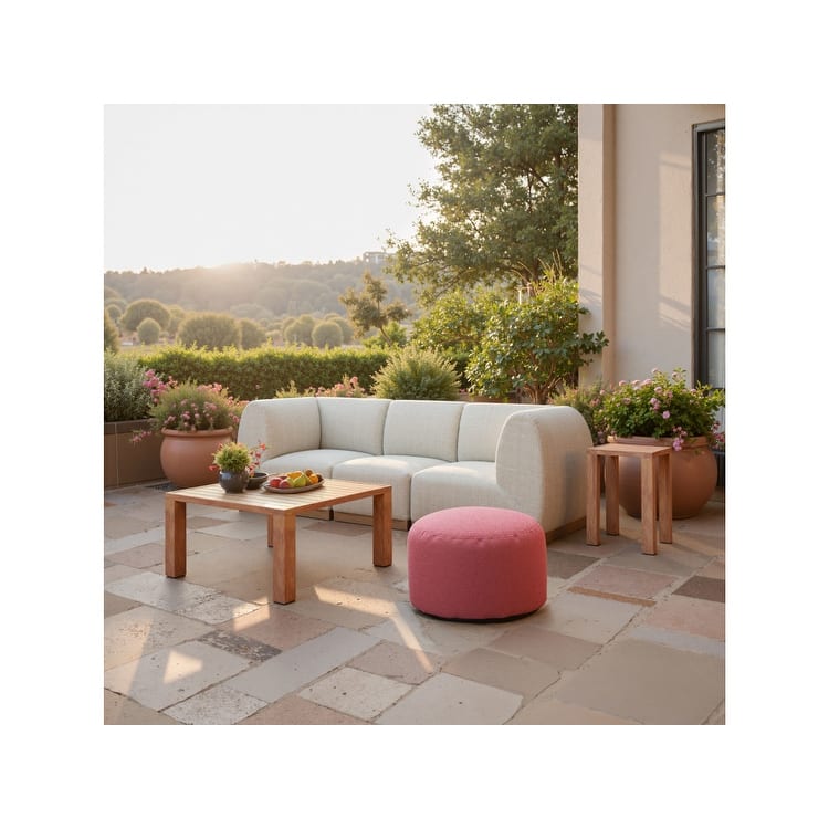 Christy Corner Chair Beige