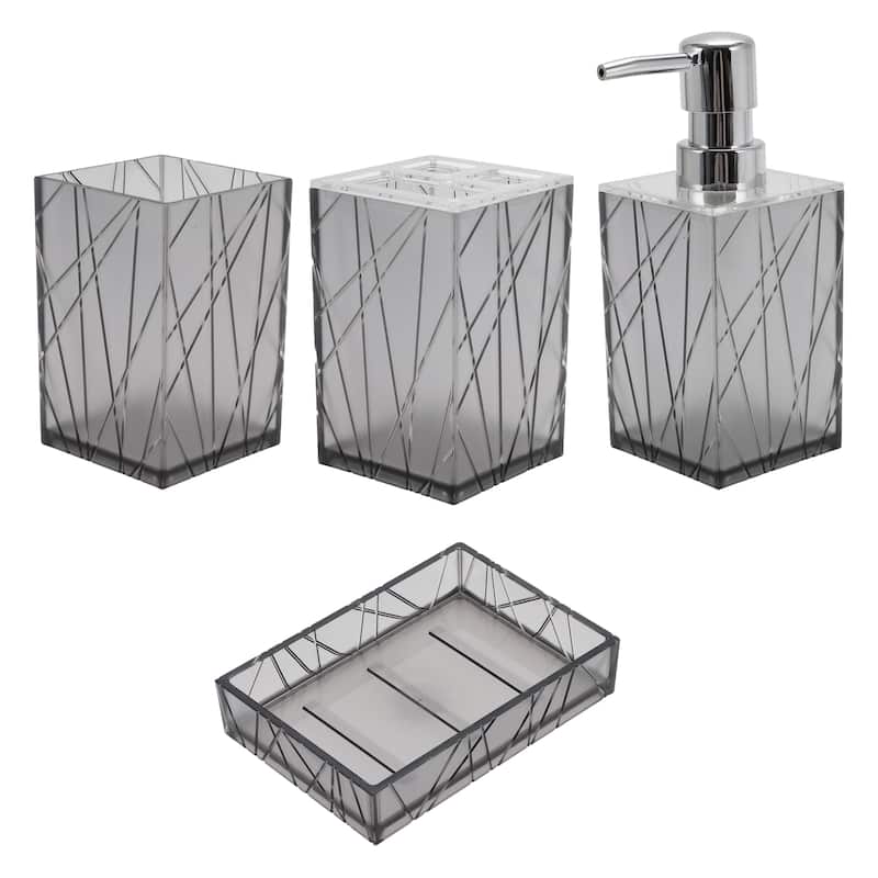 Classic Soap Pump Dispenser Set for Bathroom for Laundry Rooms 1 Set