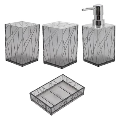 Classic Soap Pump Dispenser Set for Bathroom for Laundry Rooms 1 Set