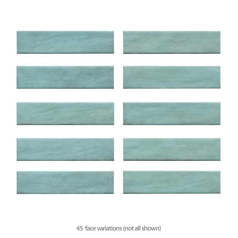 Merola Tile Tribeca Studio Watercolor 2-3/8" x 9-5/8" Porcelain Wall Tile