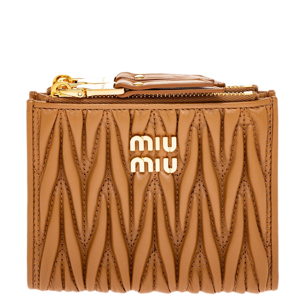 Miu Miu Matelassé Small Wallet