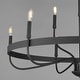 preview thumbnail 8 of 8, Maxim 14499 Frankie 9 Light 40" Wide Taper Candle Style Chandelier