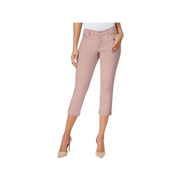 colored cropped pants