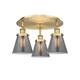Option Brushed Brass / Light Smoke