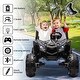 preview thumbnail 23 of 26, 24V 2seater Side by Side 4x4 Ride on Off-Road Truck with Parent Remote Control and two safety belts