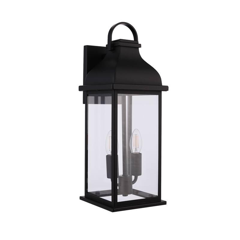 Craftmade ZA7214 Bent Tree 2 Light 20" Tall Outdoor Wall Sconce - Midnight