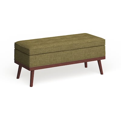 Carson Carrington Sastamala Mid-century Storage Bench